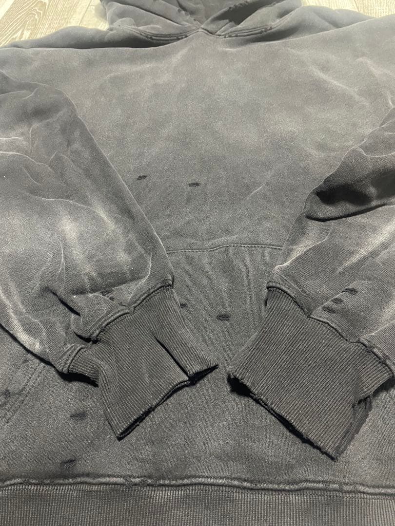 SAINT セントマイケル 25AW ベルベルジン コラボ パーカー 黒 L