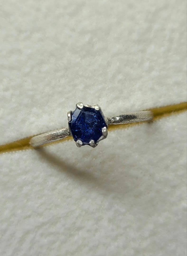 えむえす★スリランカ産ブルーサファイア★リングオーダー