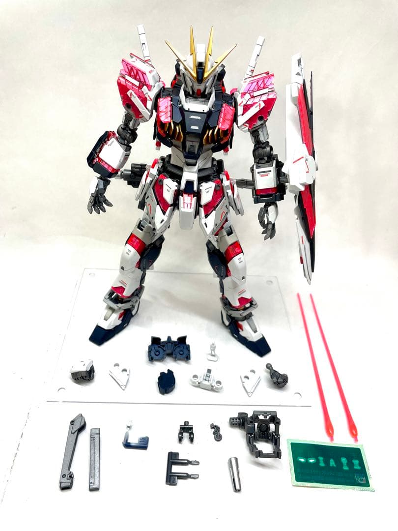 MGナラティブガンダムver.ka νガンダム配色　全塗装　完成品