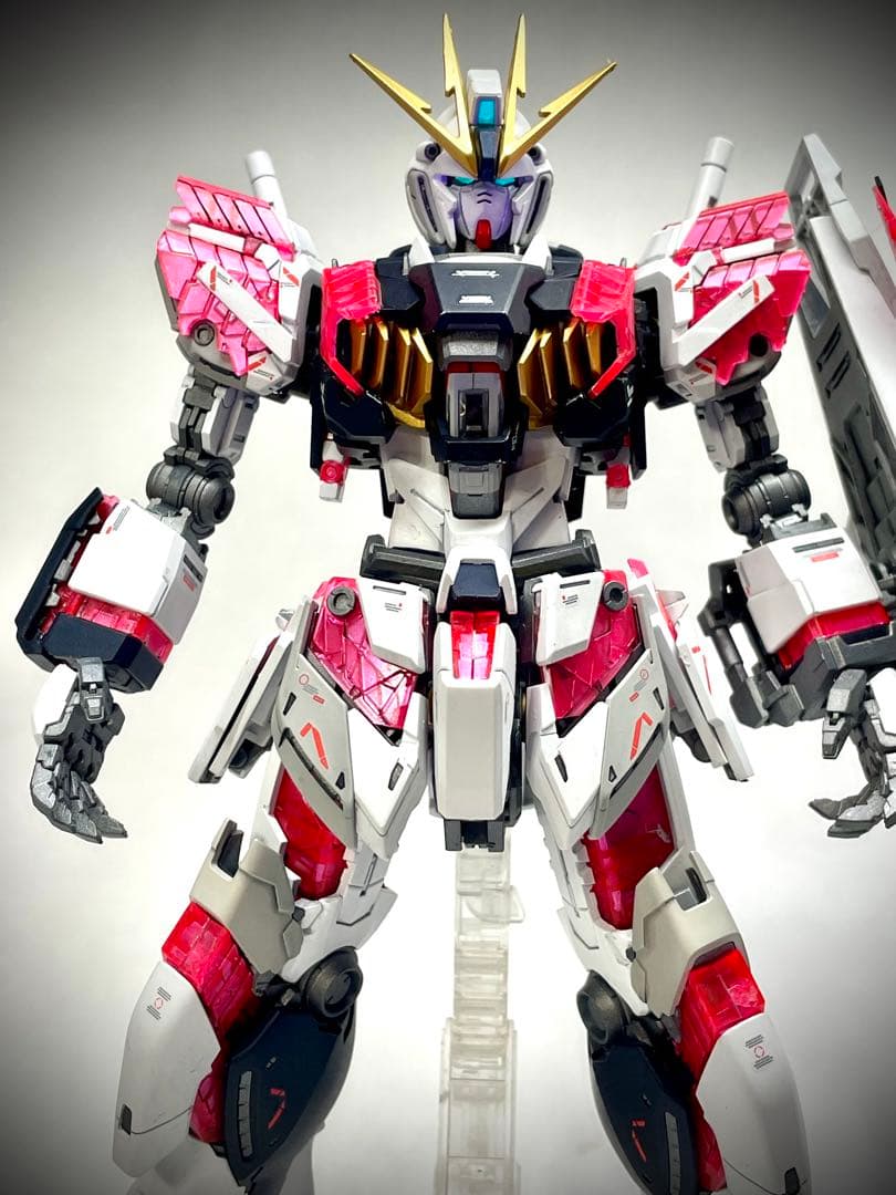 MGナラティブガンダムver.ka νガンダム配色　全塗装　完成品