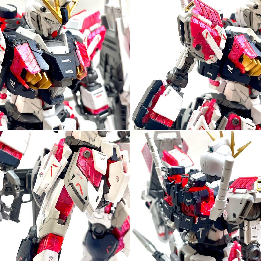 MGナラティブガンダムver.ka νガンダム配色　全塗装　完成品
