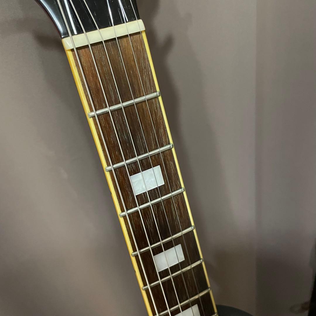 Edwards E-SA-125-LTS セミアコースティックギター 赤