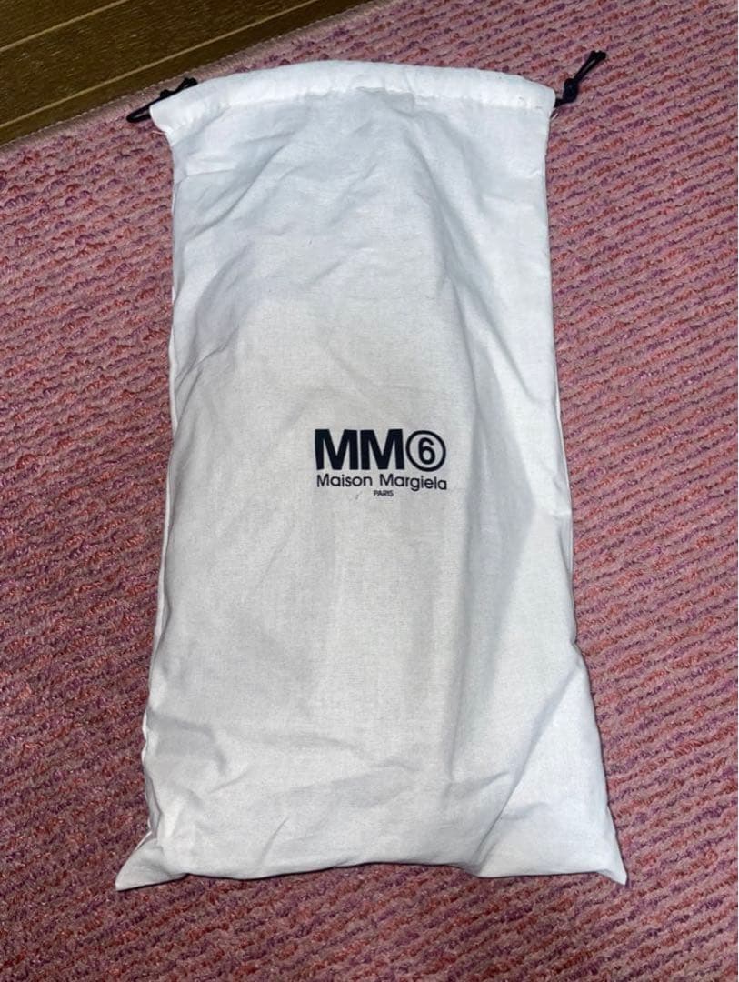 MM6 Maison Margiela ブラックミニハンドバッグ