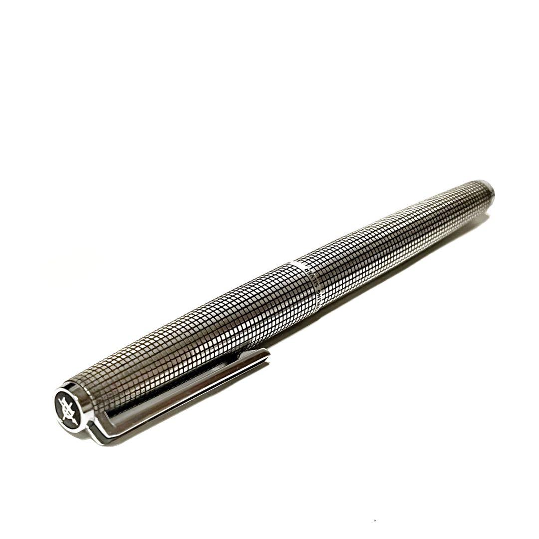 PILOT パイロット 万年筆 18K-750 スターリングシルバー　ケース付