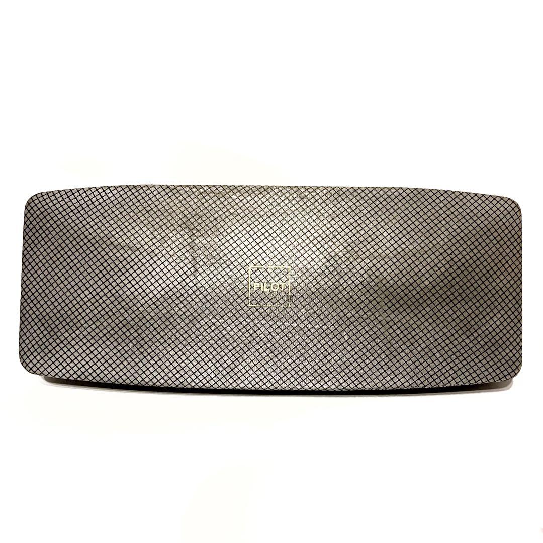 PILOT パイロット 万年筆 18K-750 スターリングシルバー　ケース付