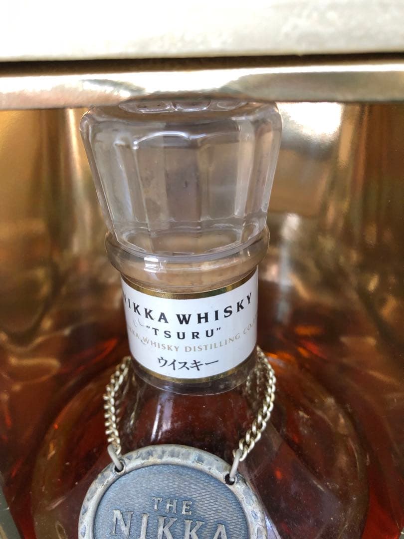 s-120 NIKKA TSURU ウイスキー 専用ボックス入り　鶴　スリム2本