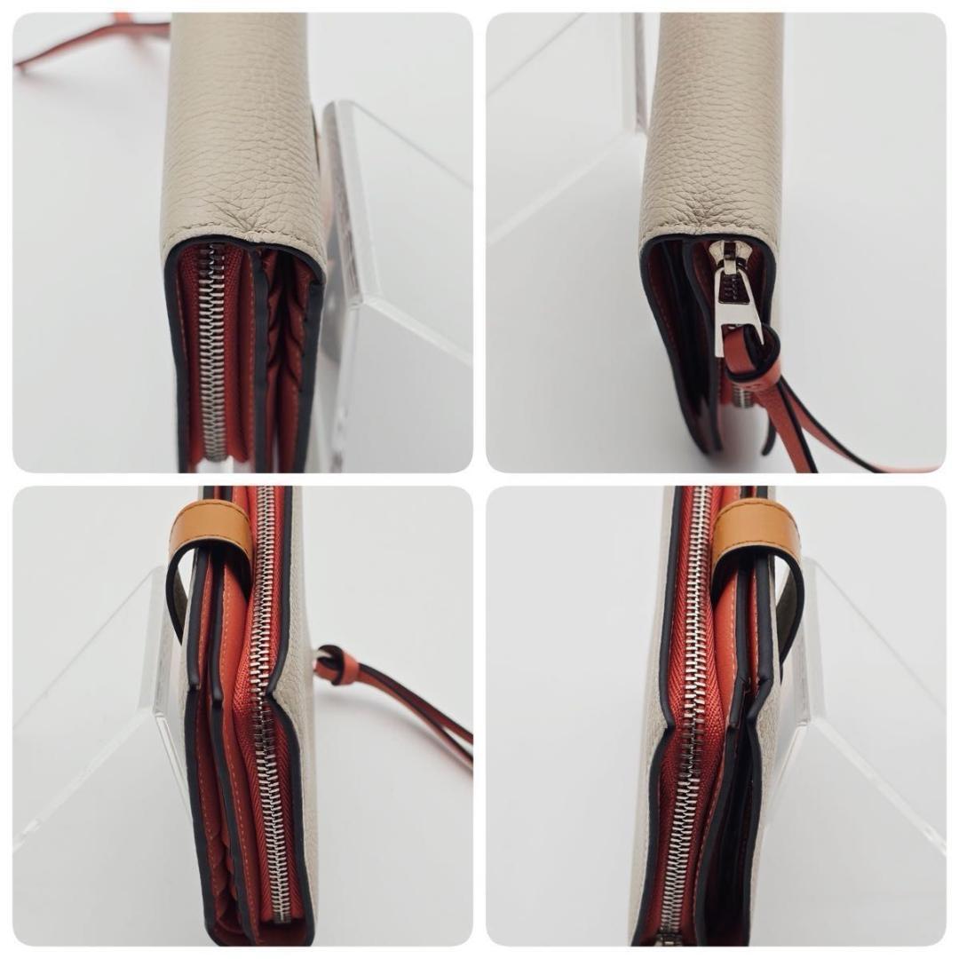 LOEWE ロエベ トライフォールド コンパクトウォレット 二つ折 アナグラム.