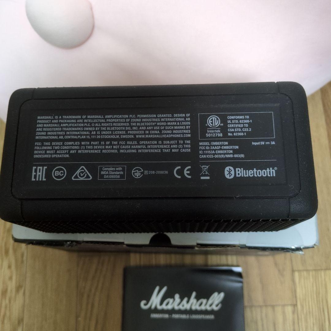 Marshall Emberton ポータブルスピーカー