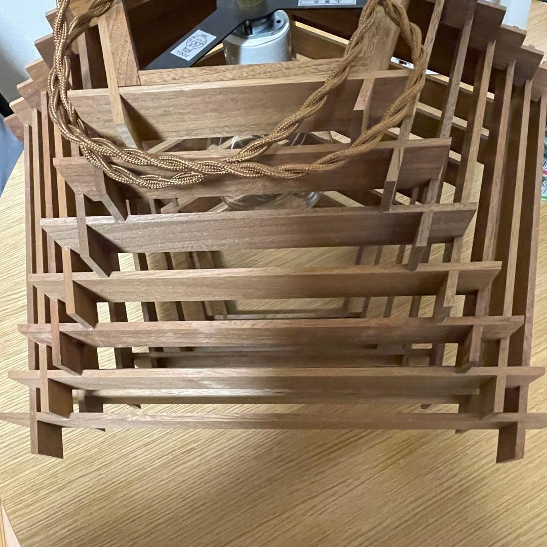 ウニコ　ZEONG APROZ 木製ペンダントライト 階層デザイン