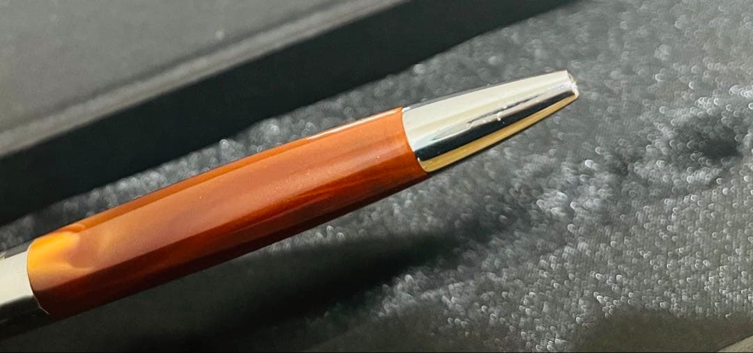 木軸の琉　伊東屋ROMEO No.3ボールペン　細軸　【箱・保証書付き】