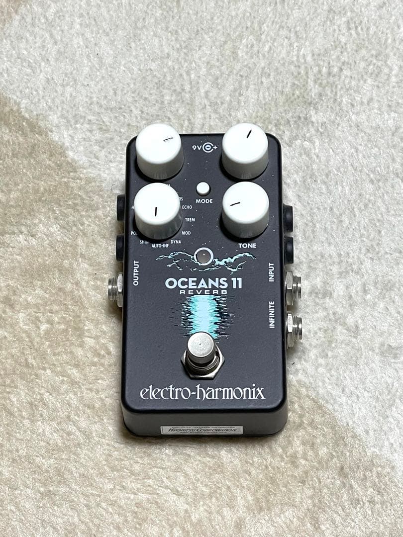 ギター electro-harmonix OCEANS 11 REVERB