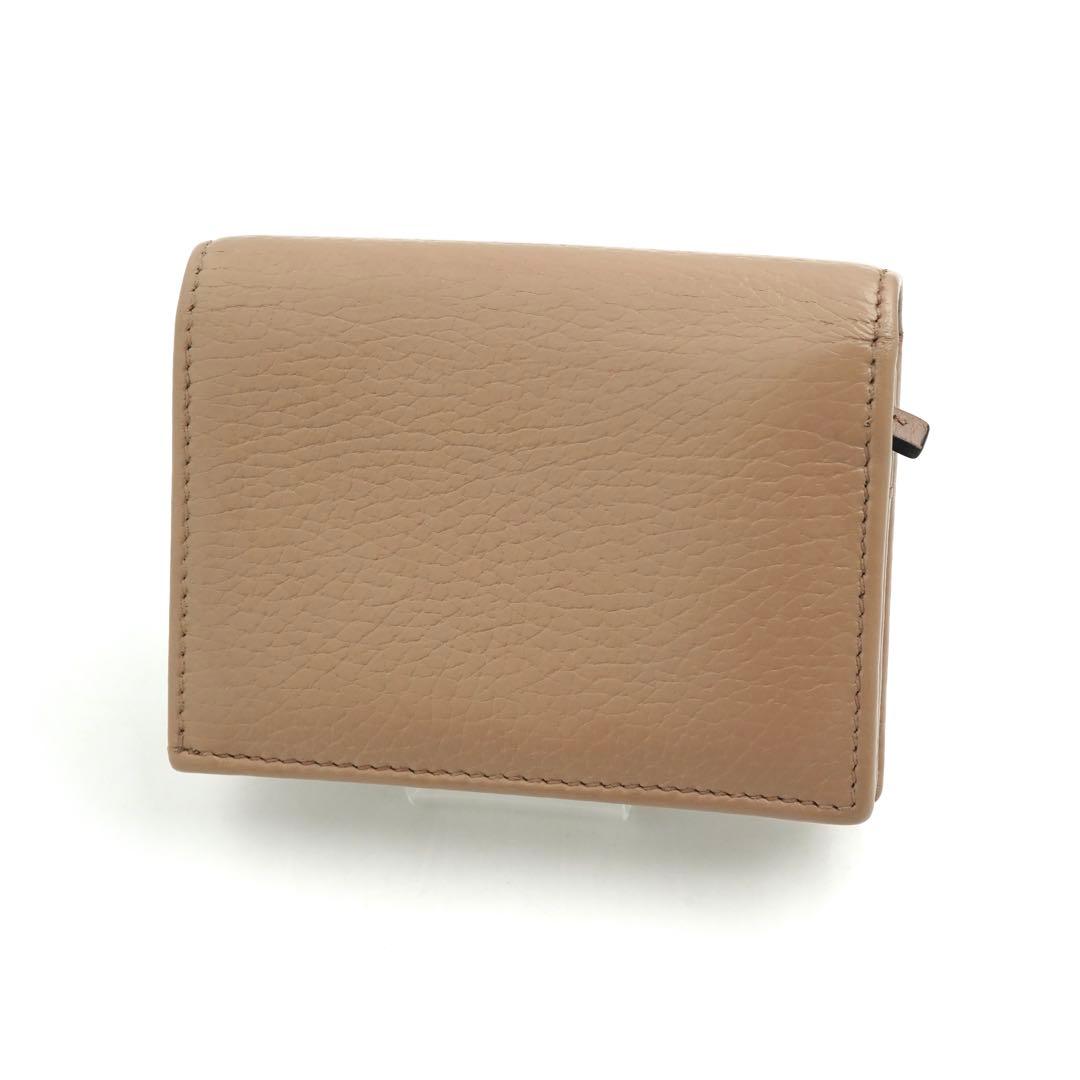 ✨未使用に近い✨　GUCCI ミニ財布　マーモント　GGロゴ 二つ折り　刻印