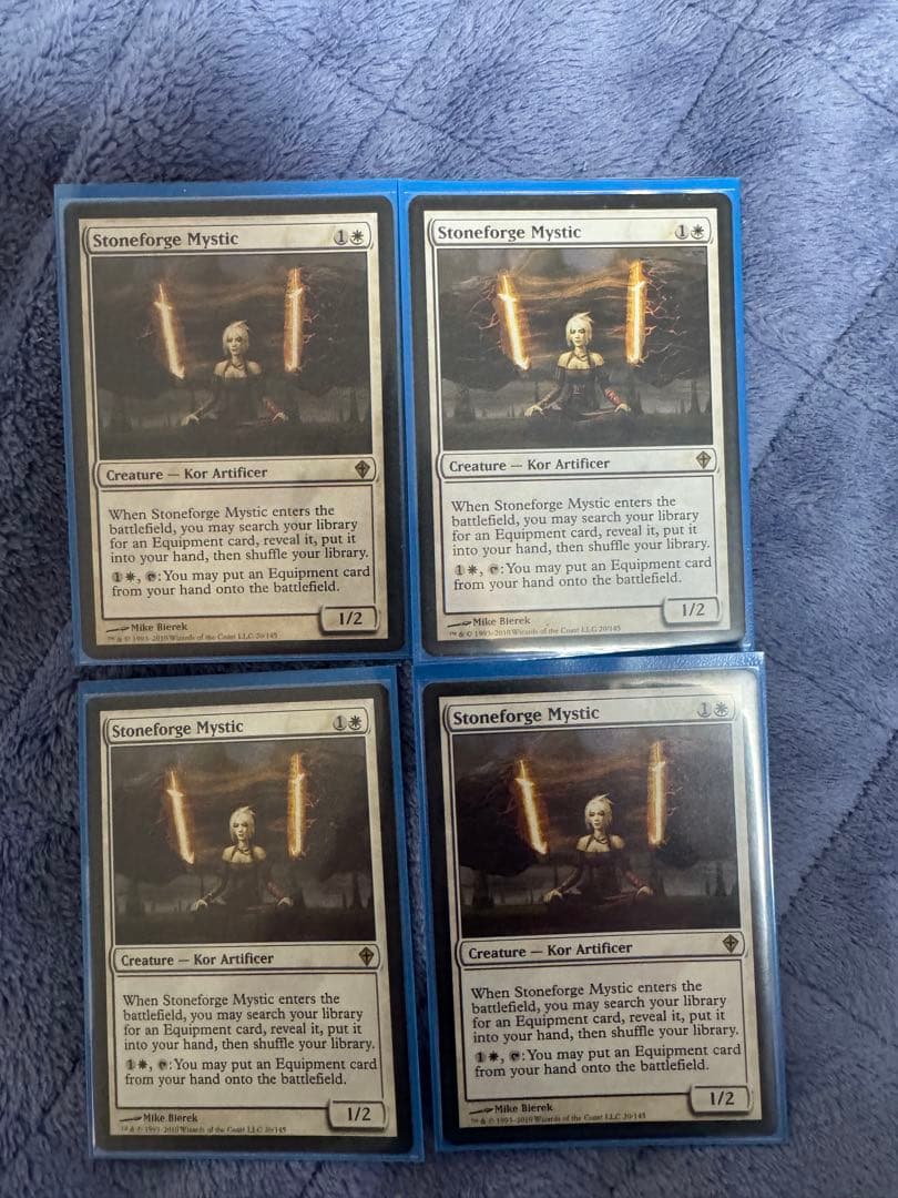 石鍛冶の神秘家Stoneforge Mystic 英語版4枚セット