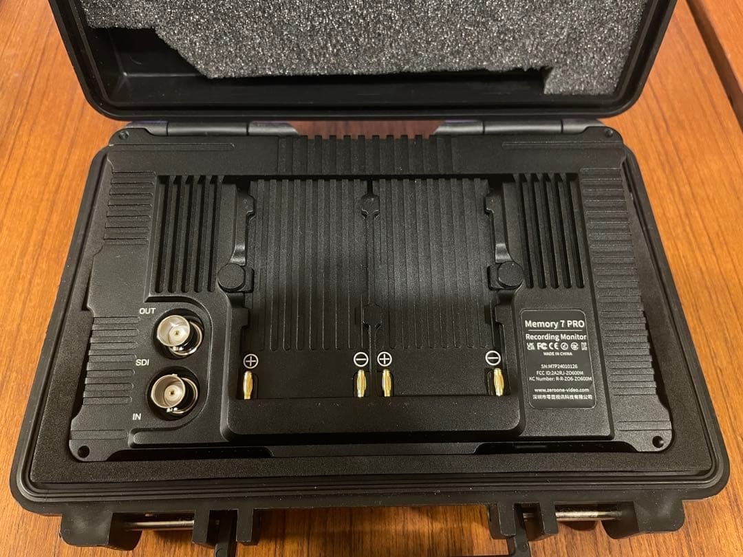 Shimbol Memory 7 pro レコーディング フィールドモニター