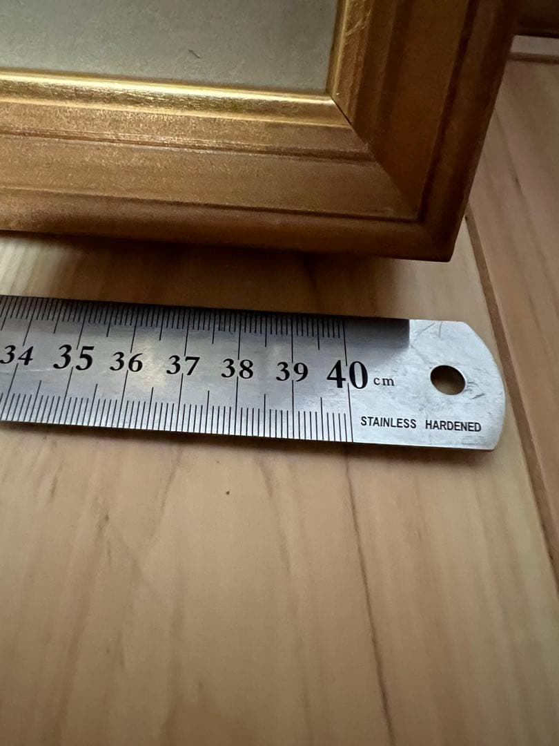 日吉双雲　作　輪島塗パネル　漆芸作品 松と月 木のフレーム