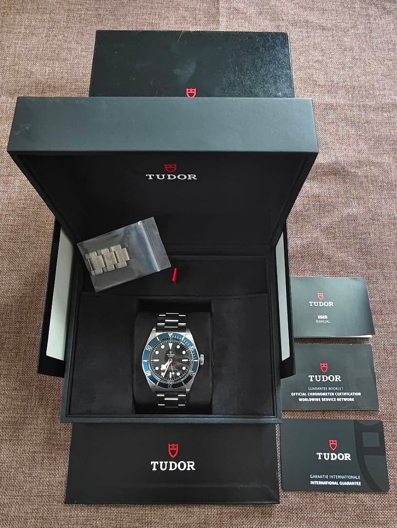 チューダー ブラックベイ ウォッチ M79230B 箱 保証書 SS メンズ時計
