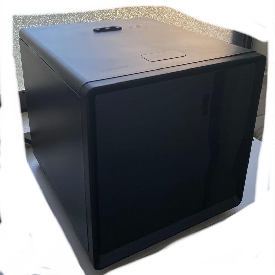 YAMAZEN 4合炊飯器 黒ブラック　カッコいい　サラダチキン　ローストビーフ