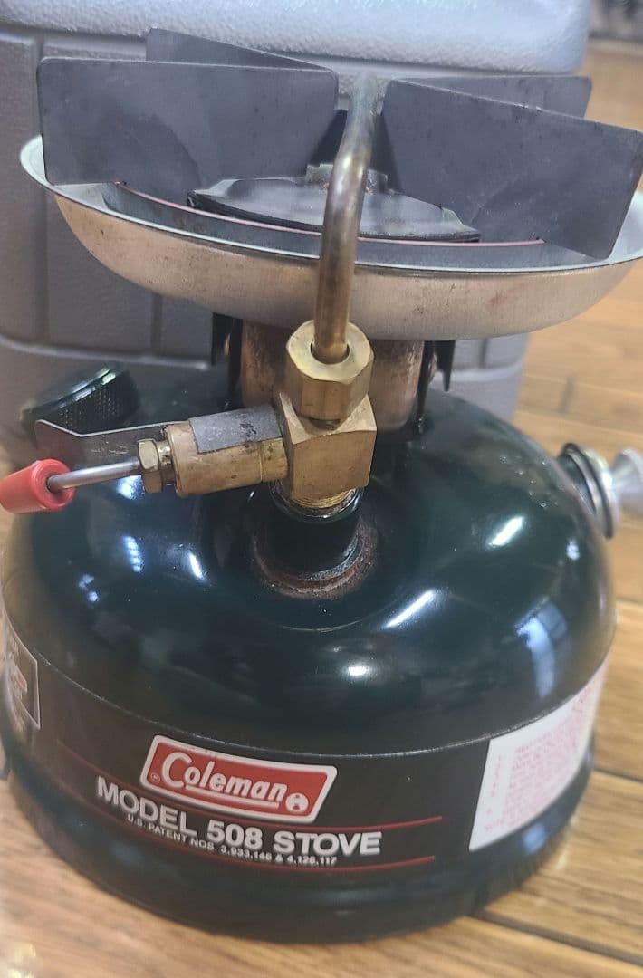 Coleman 508 ツーレバー 1990年7月製 ジャンク ビンテージ