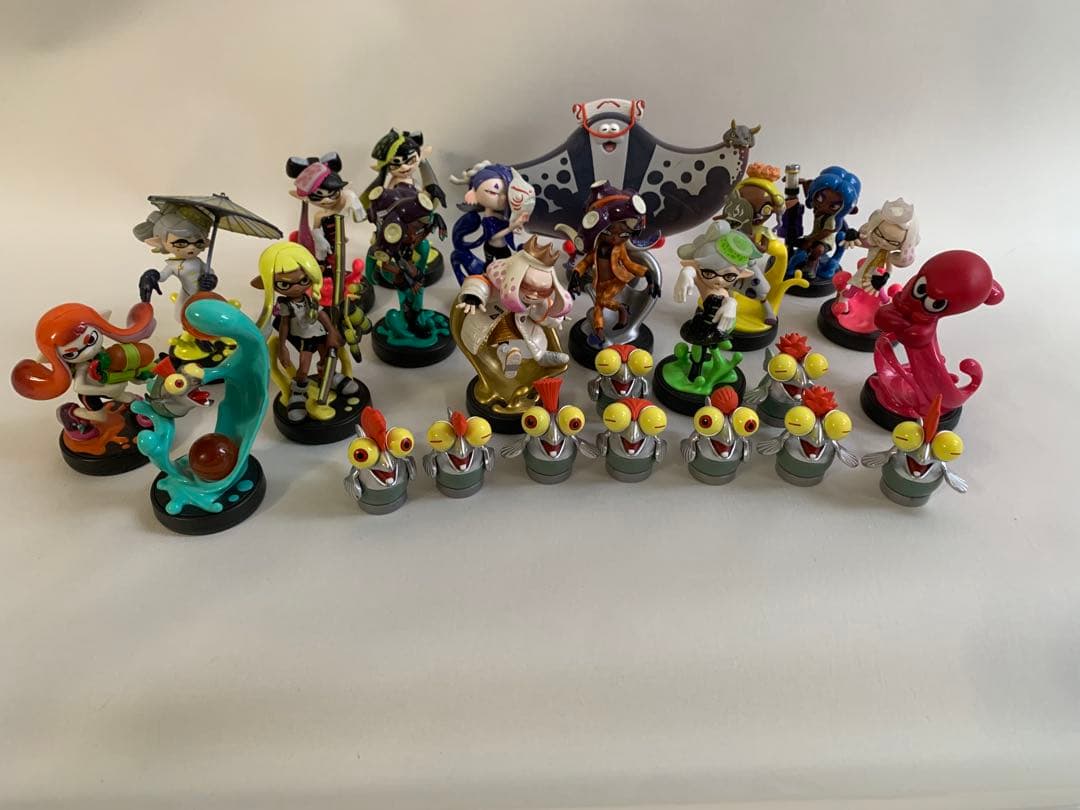スプラトゥーン amiibo14体セット　コジャケ　コンプ7体セット被り2体付き