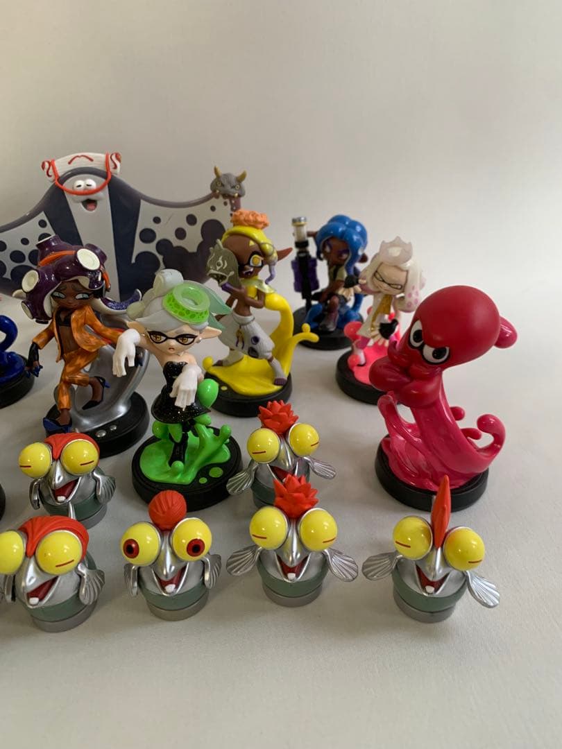 スプラトゥーン amiibo14体セット　コジャケ　コンプ7体セット被り2体付き