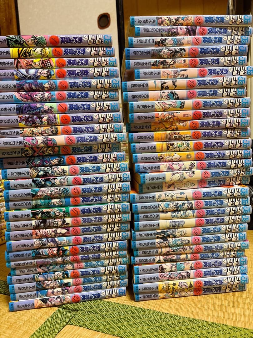 ジョジョの奇妙な冒険 1〜7部 全巻セット