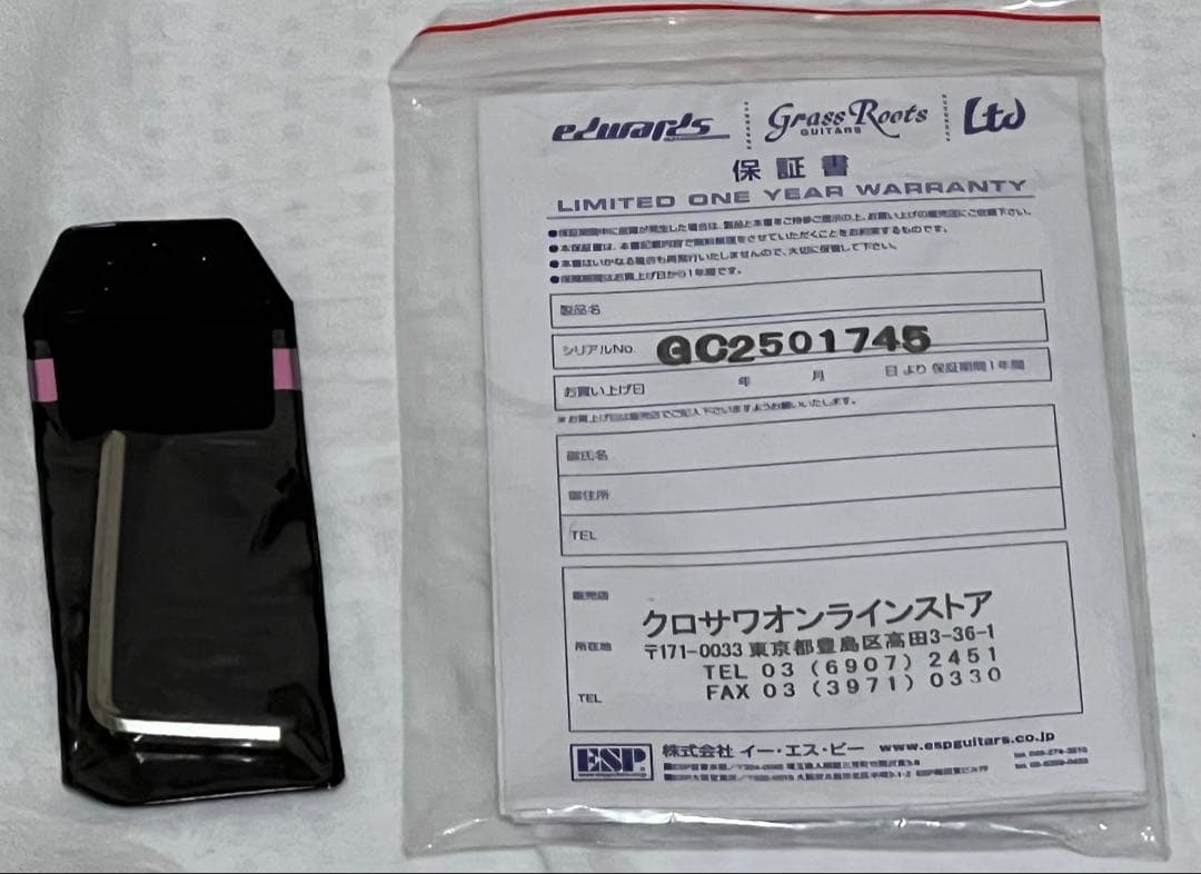 GrassRoots G-SR-IGUANA 横山健 モデル