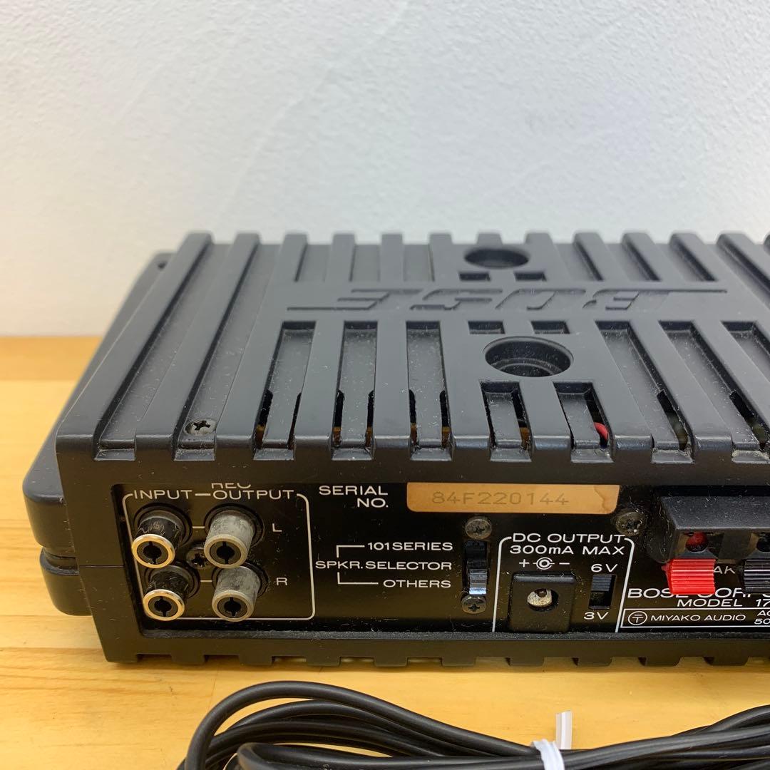 BOSE 1705 ステレオパワーアンプ メンテナンス済み 動作品 美品