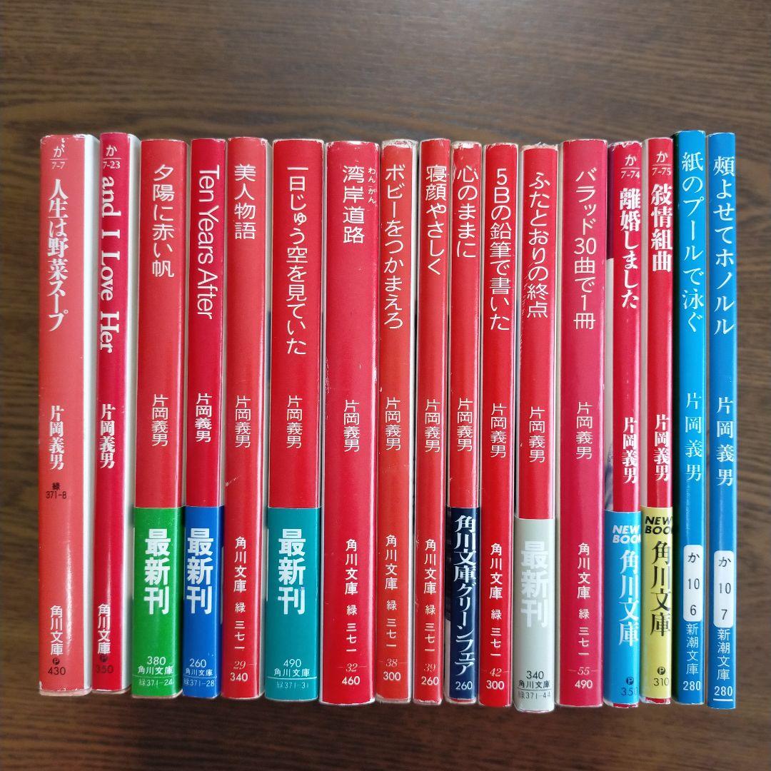 片岡義男　文庫17冊セット