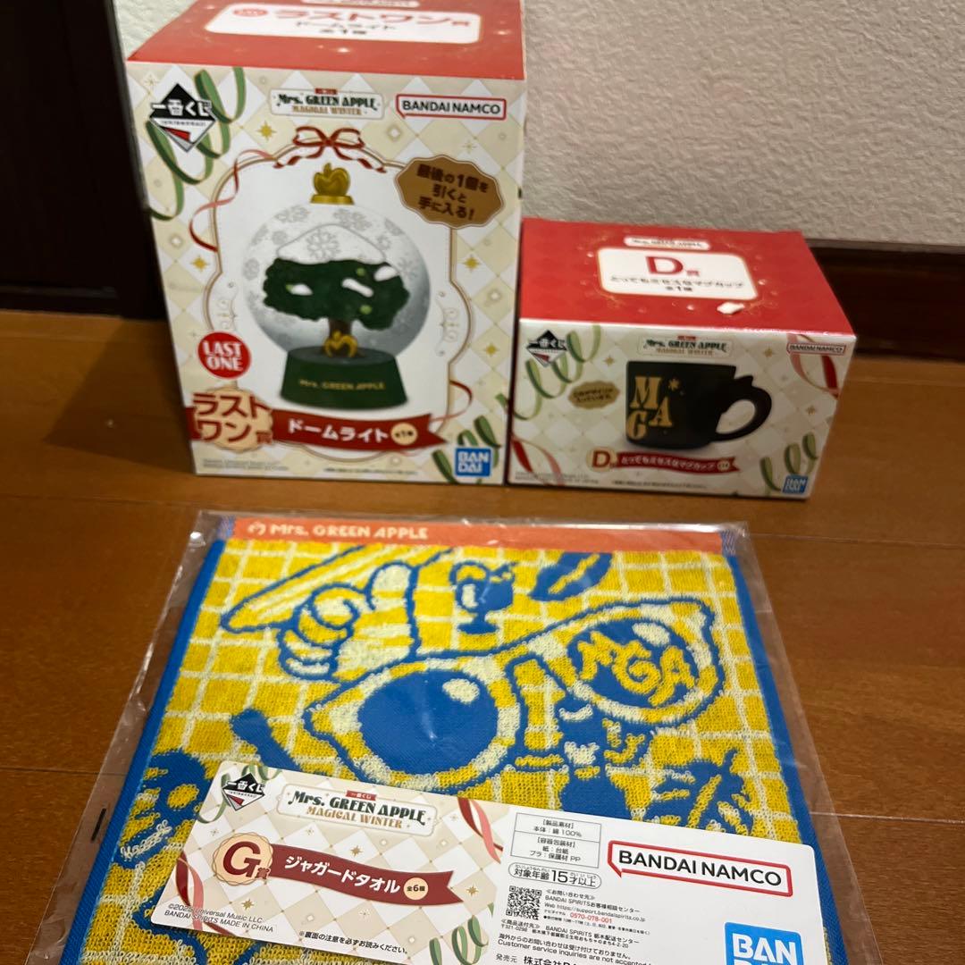 セール　Mrs. GREEN APPLE ドームライト&マグカップセット