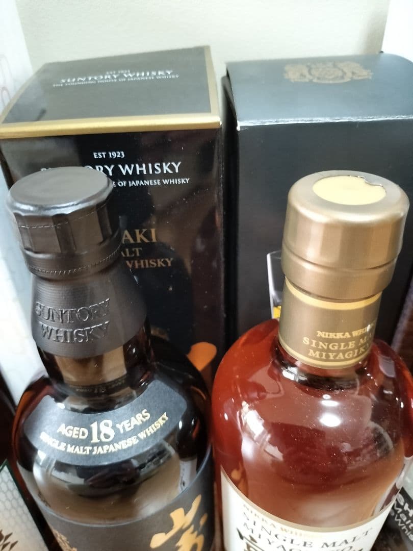 【新品未開封】厚岸　大雪　立冬　穀雨　小暑　山崎18年　宮城峡