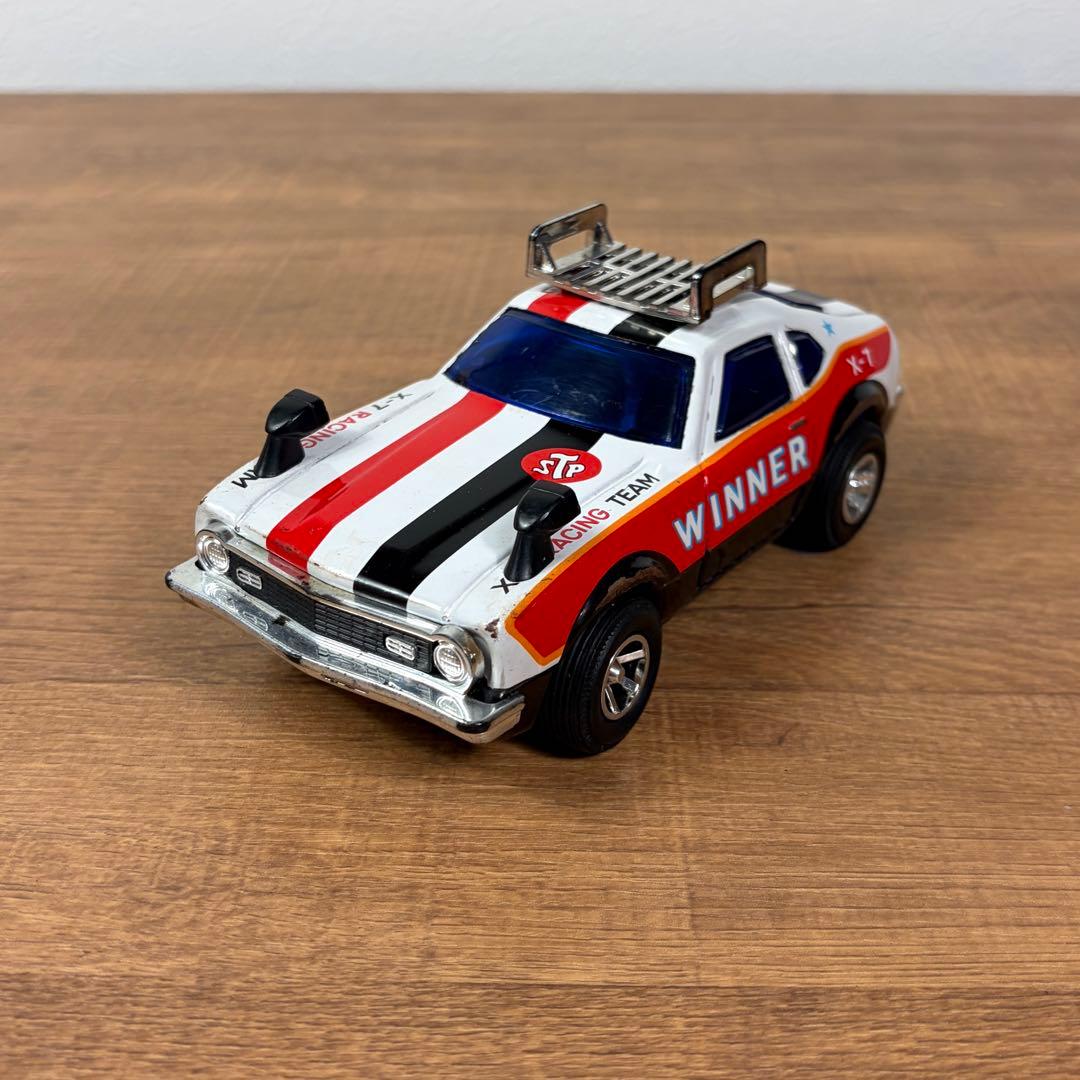 イチコー ブリキ ミニカー フリクション 当時物 X-7 昭和レトロ 玩具