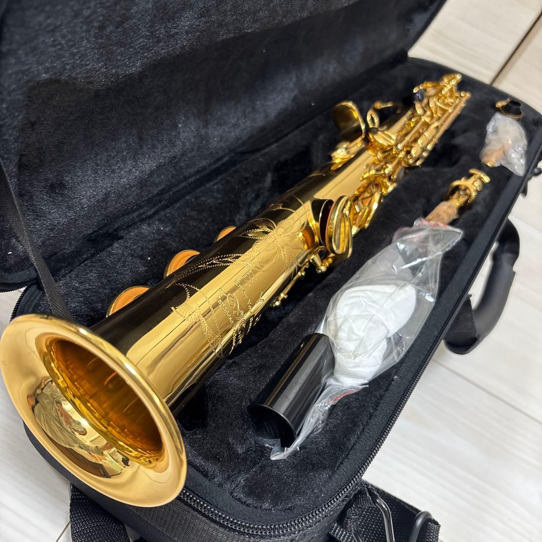 ソプラノサックス 本体 ソフトケース付き
