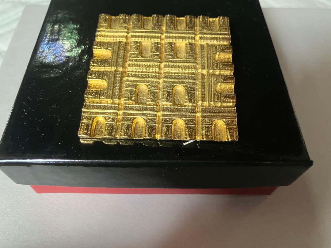 【超希少・美品】CELINE セリーヌ　凱旋門 ブローチ ヴィンテージ ゴールド