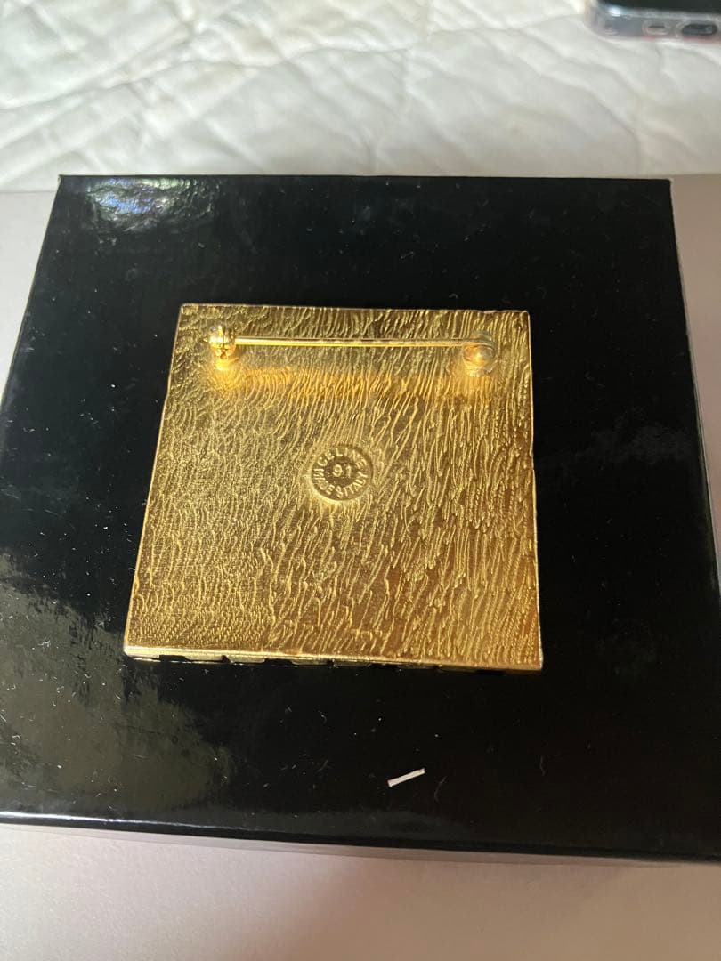 【超希少・美品】CELINE セリーヌ　凱旋門 ブローチ ヴィンテージ ゴールド