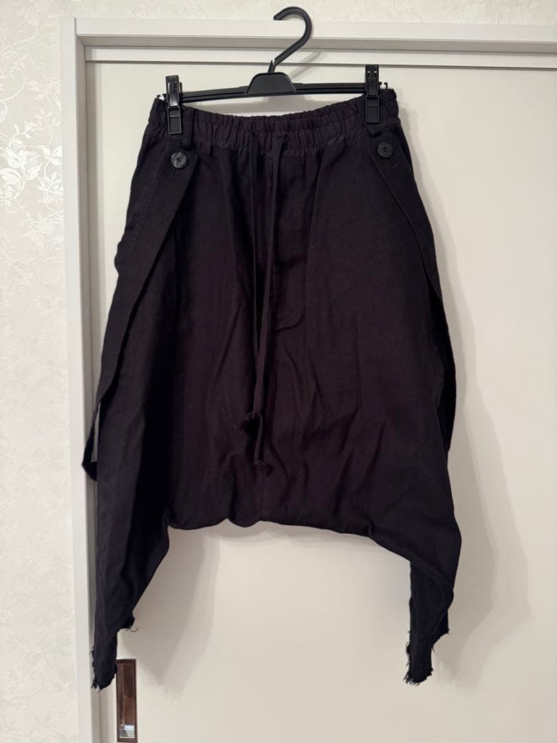 a.f artefact パンツ　サスペンダー　サルエル