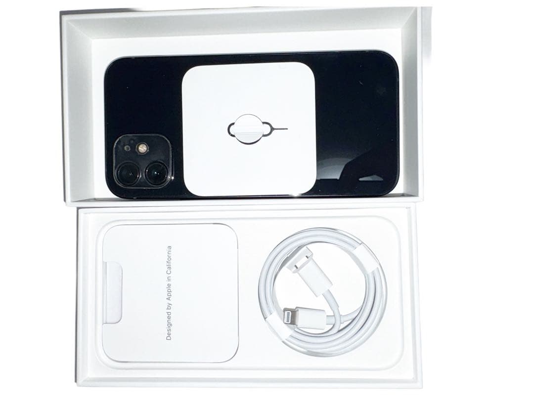 Apple iPhone 12 ブラック 本体　箱付き　256GB SIMフリー