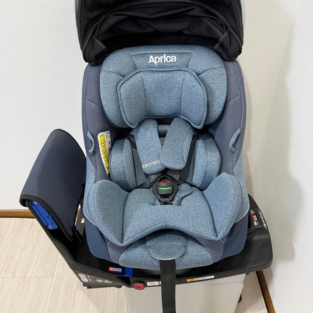 【極美品】Aprica アップリカ　クルリラADチャイルドシート ISOFIX
