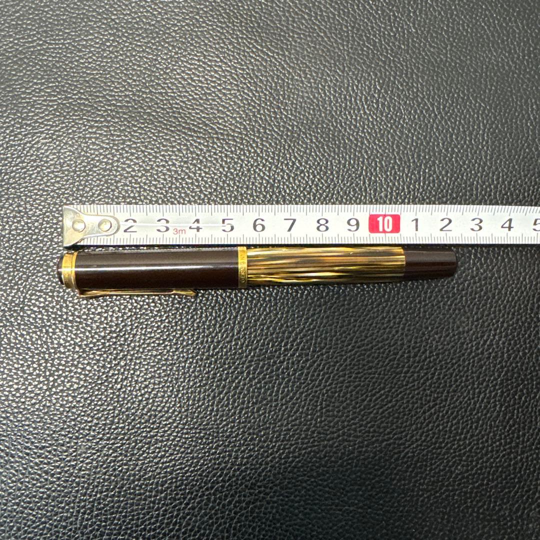 PELIKANダークブラウン 万年筆14C585