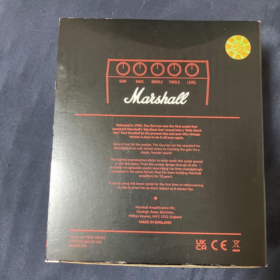 ギター Marshall The Guv,nor