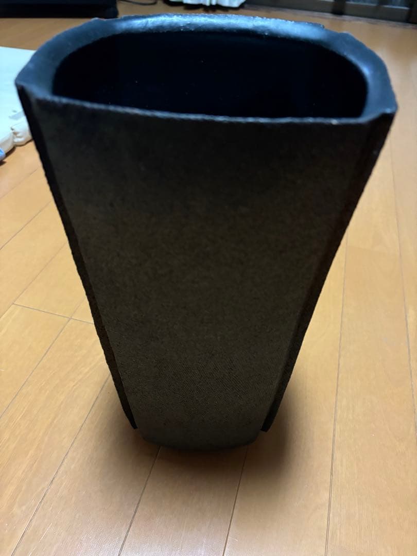 黒色 陶器 四角形 一の瀬焼 丸田製