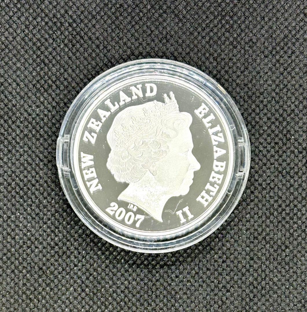 【美品】ニュージーランド 2007年 プルーフ銀貨 １NZドル ⑩
