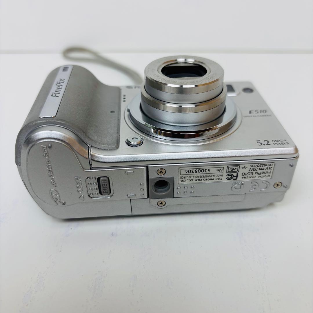 【美品】FUJIFILM finepix E510 オールドコンデジ　市販電池