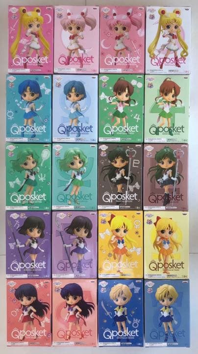 劇場版 美少女戦士セーラームーン Qposket 初版 コンプリート