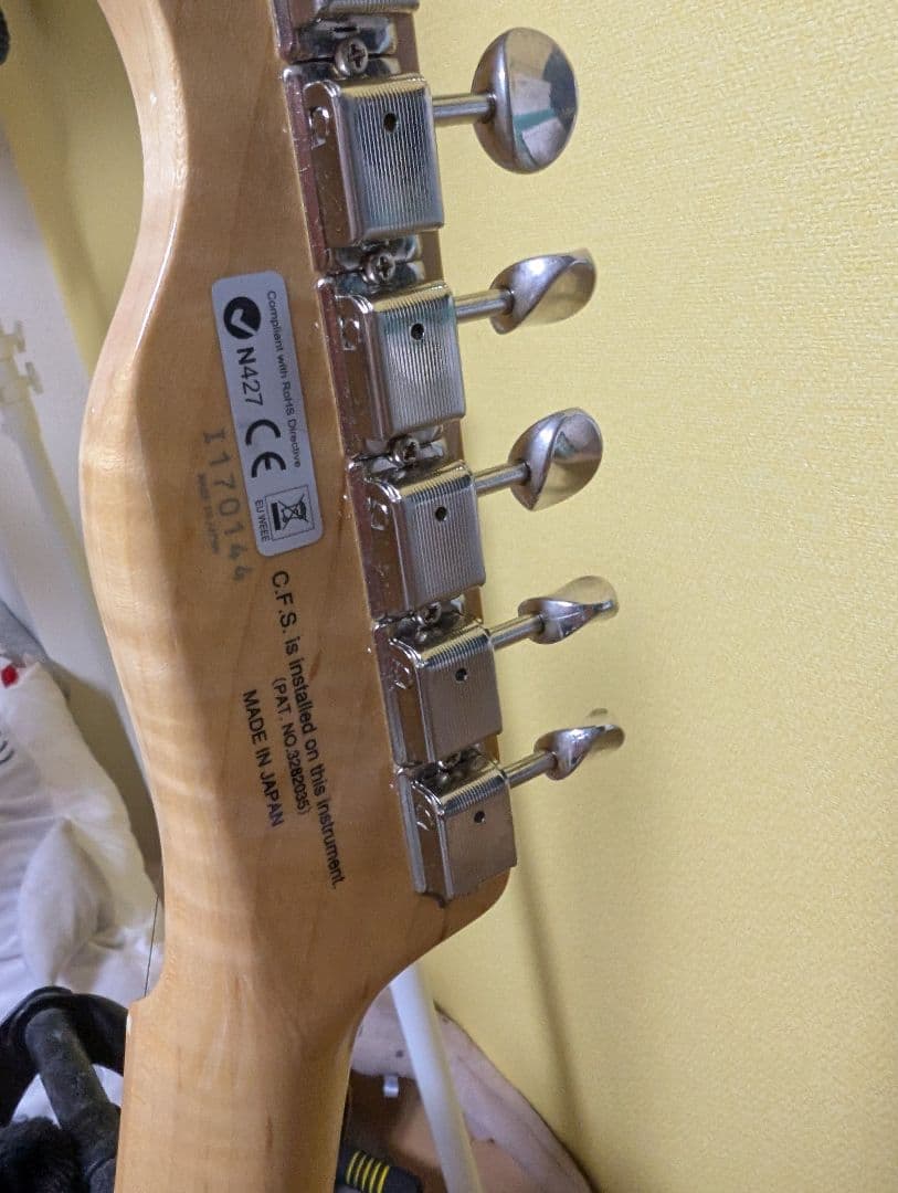 フジゲン テレキャスターシンライン