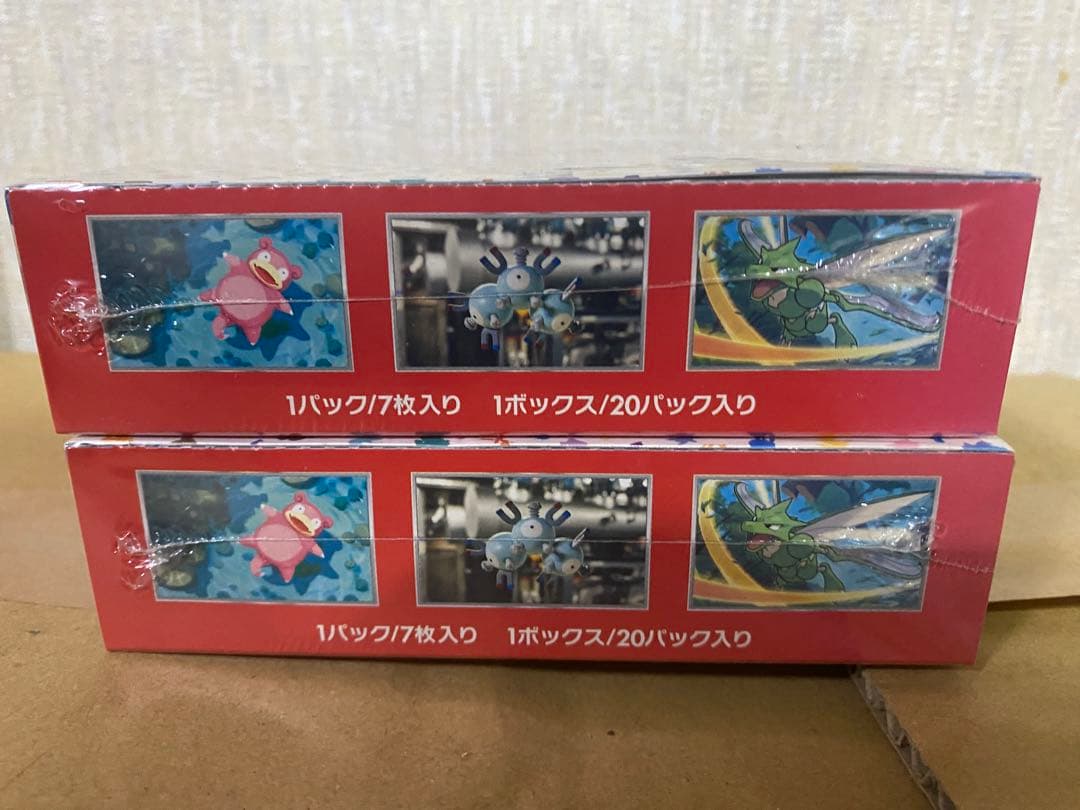 ポケモンカード 151 訳あり　箱色褪せ　シュリンク付き　2box