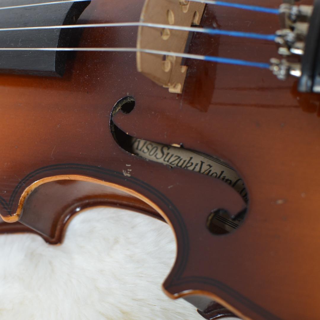 KISO SUZUKI バイオリン No.7 1/2 ストラディバリ （弓新品）