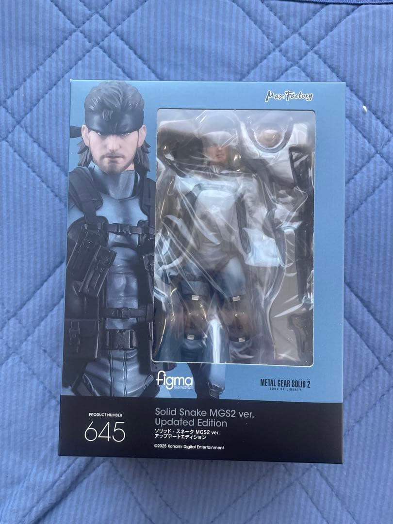 figma ソリッド・スネーク MGS2 ver. アップデート特典付新品