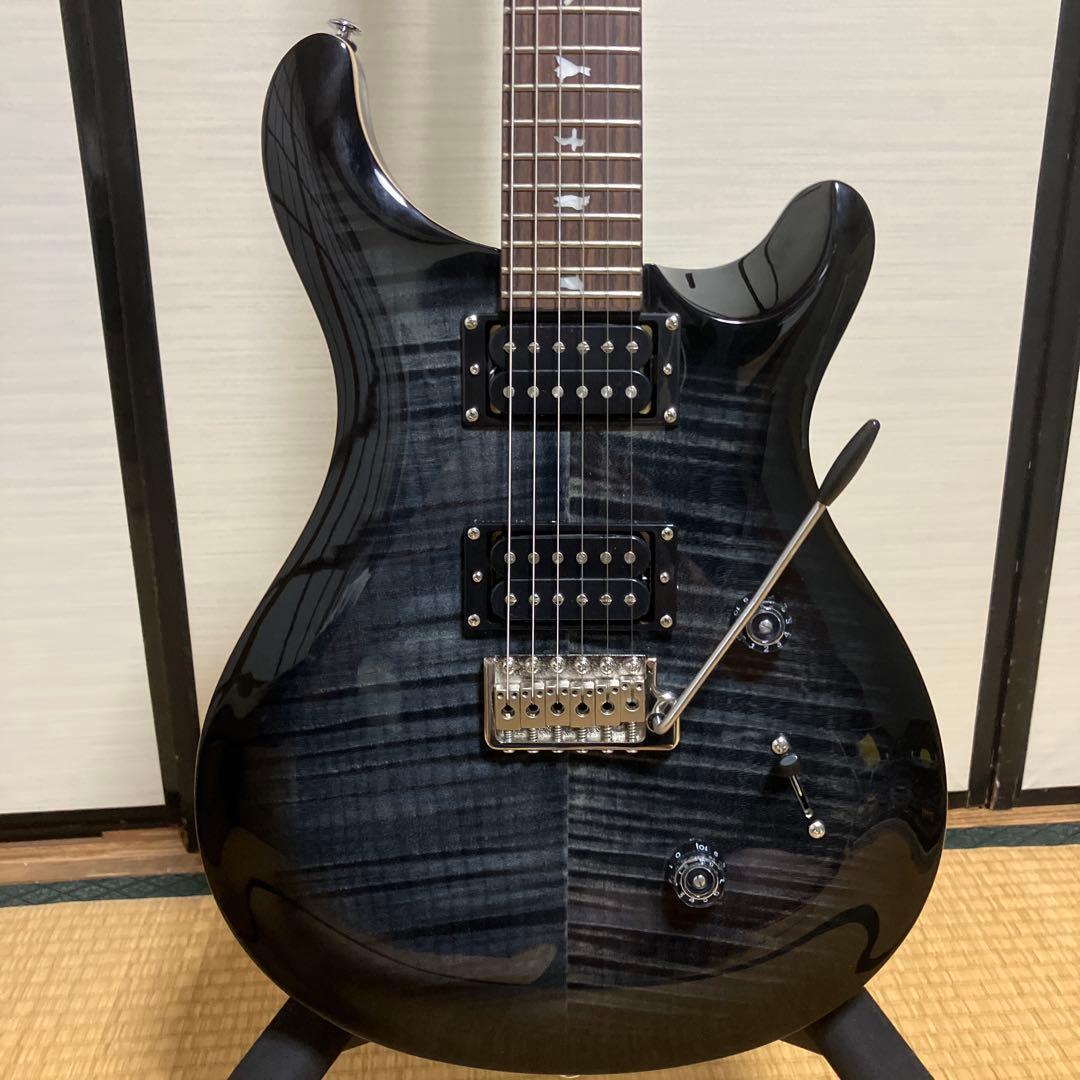 ギター PRS SE custom24 faded gray black