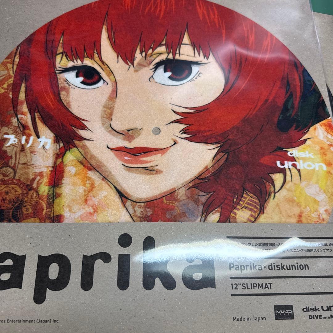 映画パプリカ×ディスクユニオン ディスクLPスリップマット