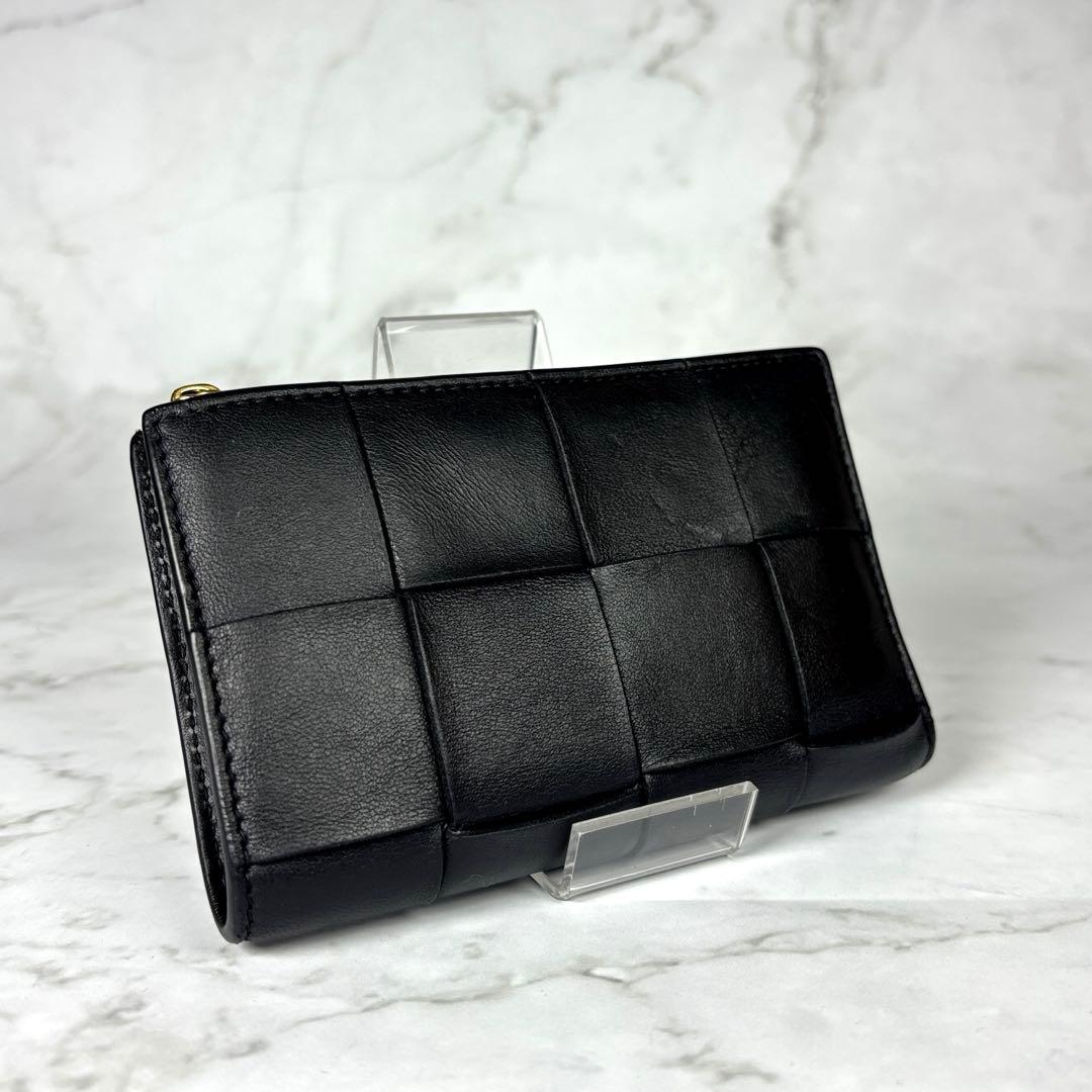 BOTTEGA VENETA ボッテガヴェネタ 財布 2つ折り カセット ロング